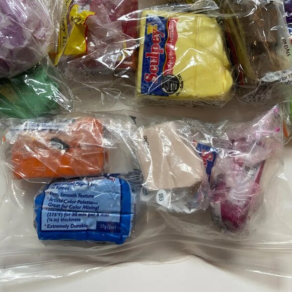Polymer Clay Craft LOT Oven Bake Clay Sculpey - Picture 3 of 10